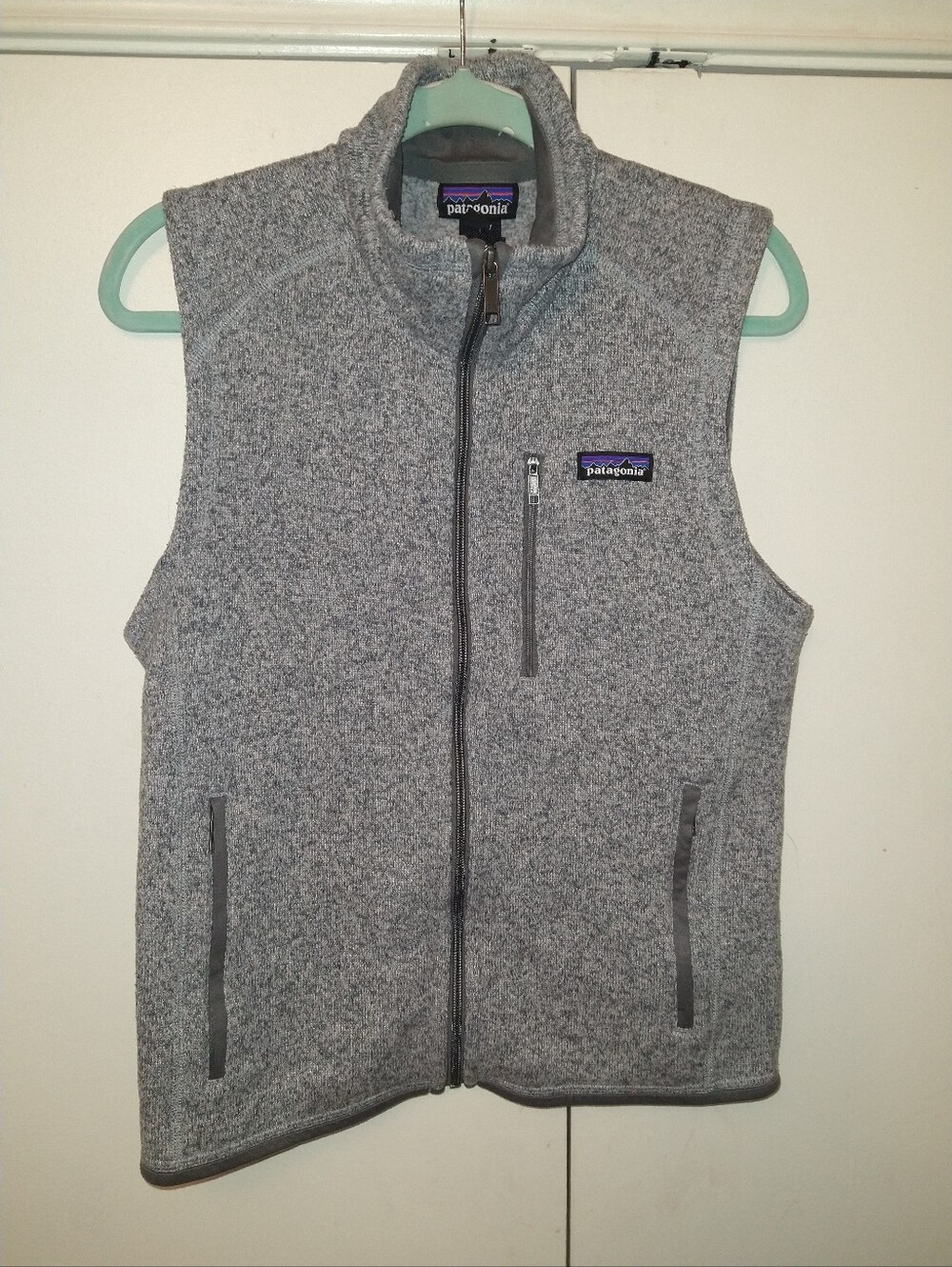 Patagonia Better Sweater Full Zip Fleece Vest Men's sz Small.